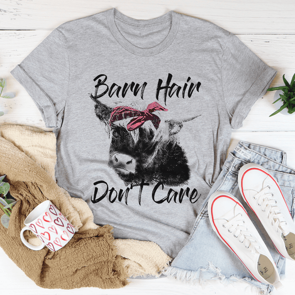 Barn Hair Don't Care Tee Athletic Heather / S Peachy Sunday T-Shirt