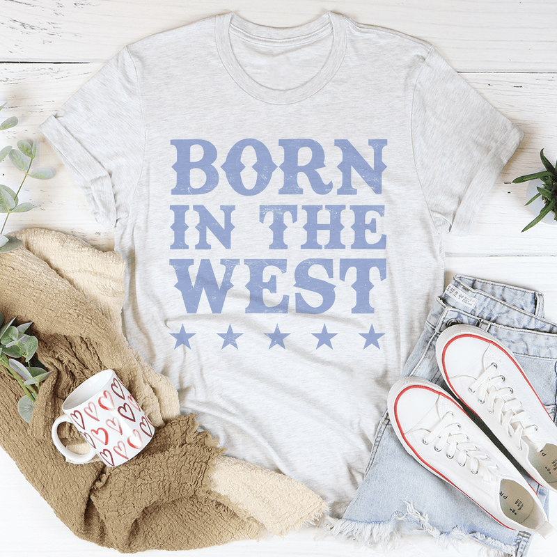 Born In The West Tee Ash / S Peachy Sunday T-Shirt