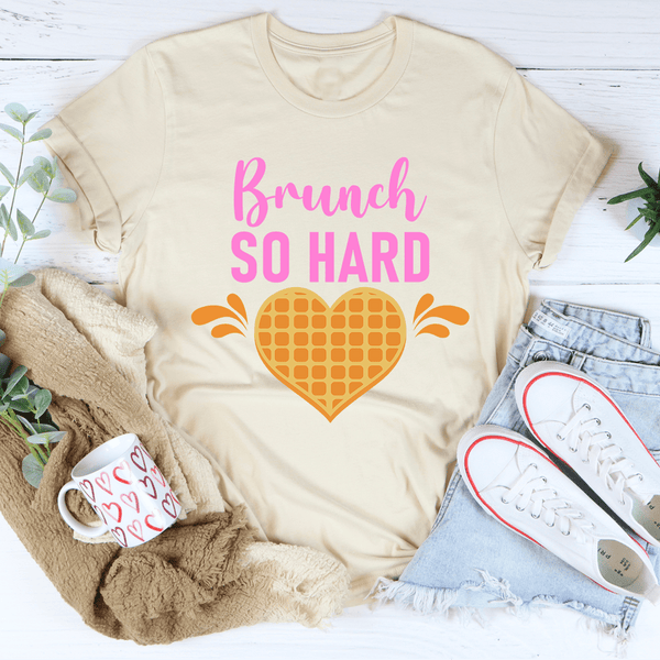 Brunch So Hard Tee Heather Dust / S Peachy Sunday T-Shirt