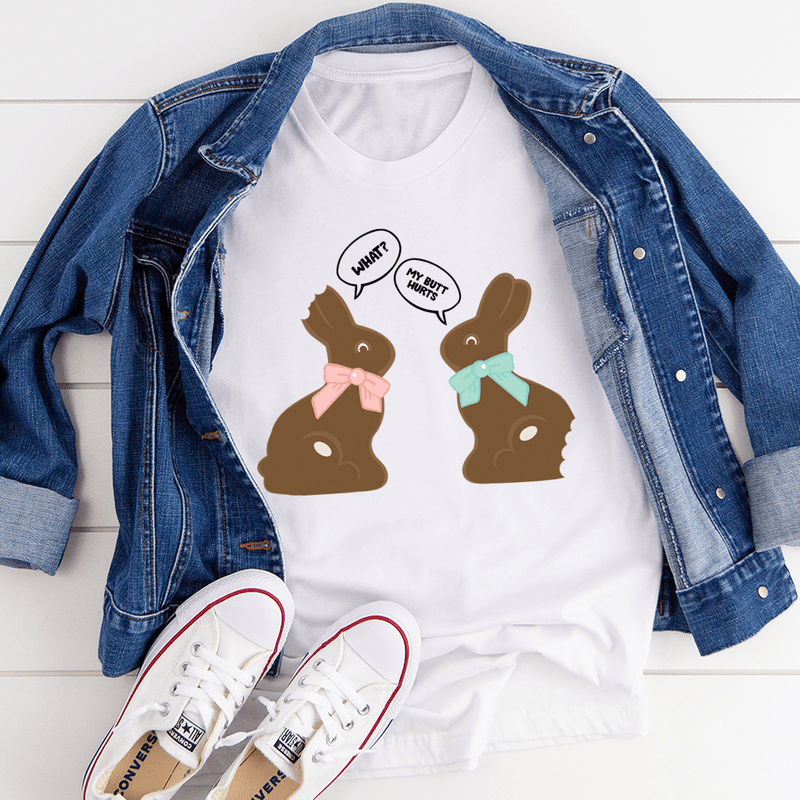 Chocolate Bunny Tee White / S Peachy Sunday T-Shirt