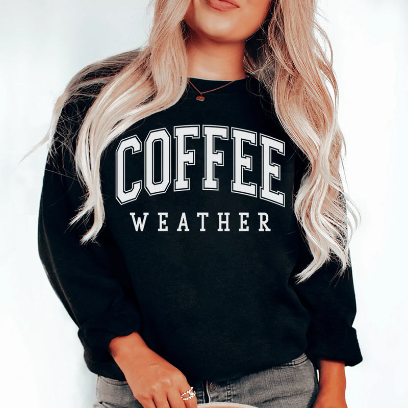 Coffee Weather Sweatshirt Peachy Sunday T-Shirt