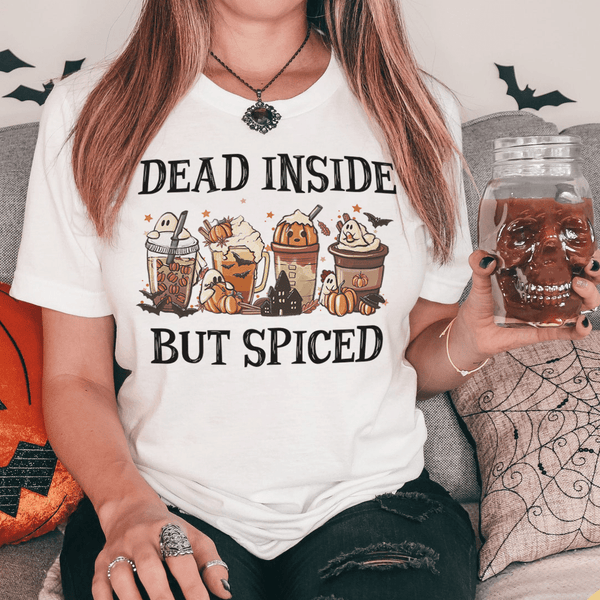 Dead Inside But Spiced Tee Ash / S Peachy Sunday T-Shirt