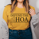 Defund The HOA Tee Mustard / S Peachy Sunday T-Shirt