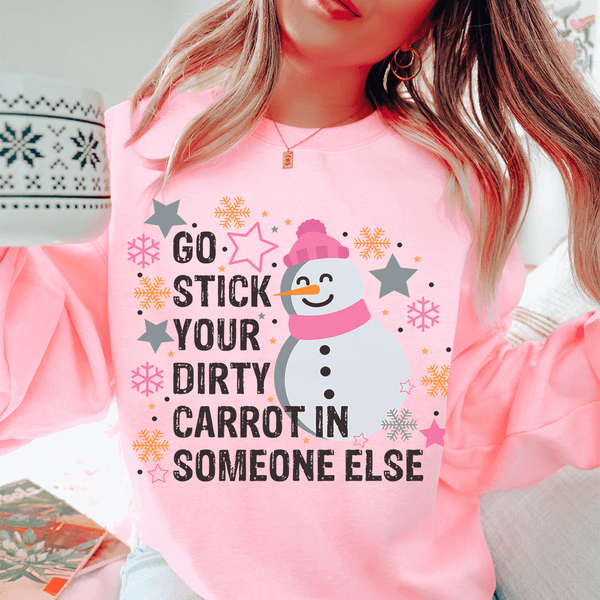 Dirty Carrot Sweatshirt Peachy Sunday T-Shirt