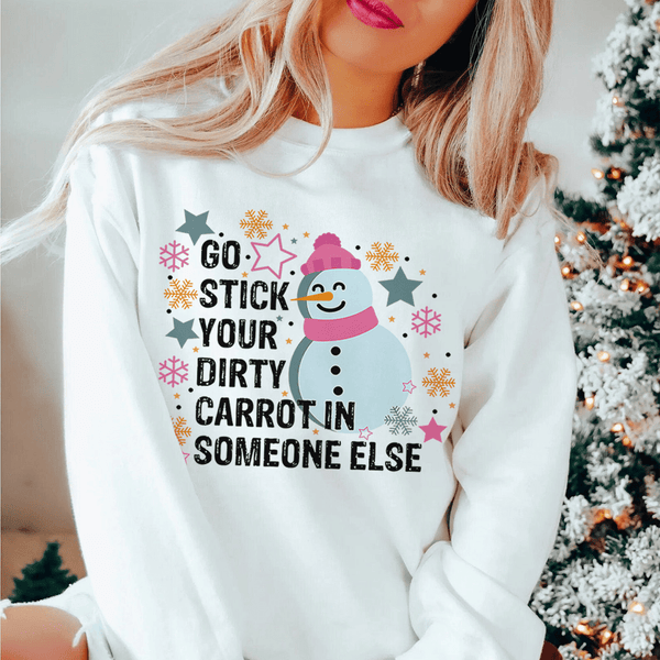 Dirty Carrot Sweatshirt White / S Peachy Sunday T-Shirt