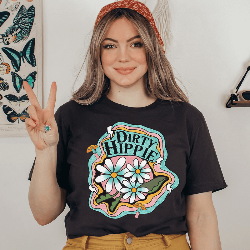 Dirty Hippie Tee Peachy Sunday T-Shirt