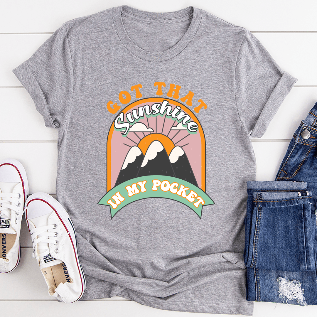 I Got That Sunshine Tee Athletic Heather / S Peachy Sunday T-Shirt