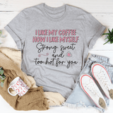 I Like My Coffee Tee Athletic Heather / S Peachy Sunday T-Shirt