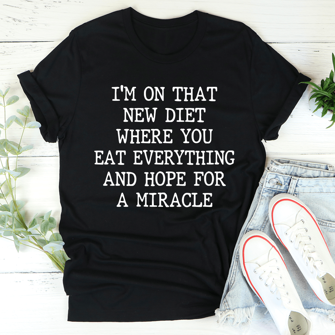 I'm On That New Diet Tee – Peachy Sunday