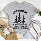 I'm Outdoorsy Tee Athletic Heather / S Peachy Sunday T-Shirt