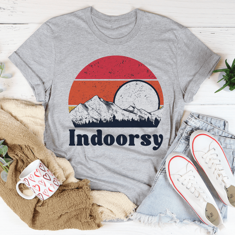 Indoorsy Tee Athletic Heather / S Peachy Sunday T-Shirt