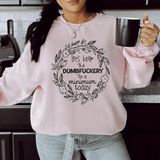 Let's Keep The To A Minimum Today Sweatshirt Light Pink / S Peachy Sunday T-Shirt