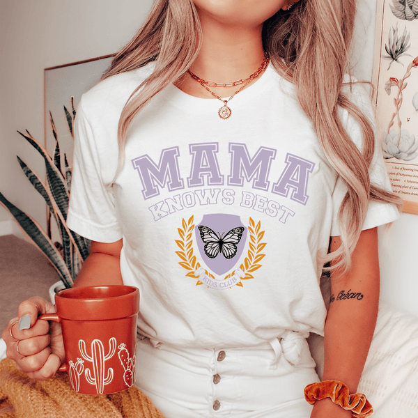 Mama Knows Best Tee White / S Peachy Sunday T-Shirt