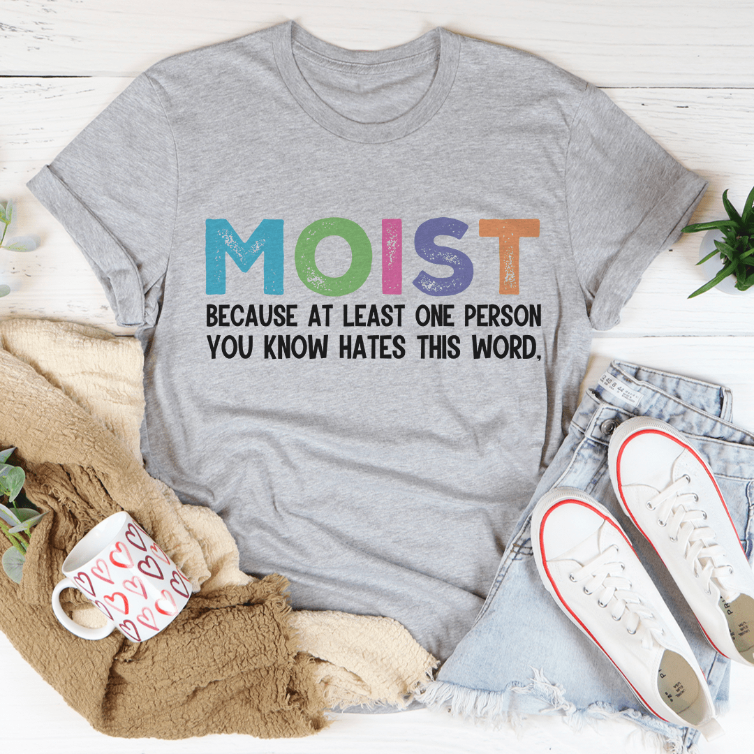 Moist Tee Athletic Heather / S Peachy Sunday T-Shirt