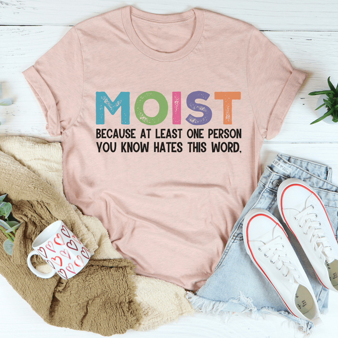 Moist Tee Heather Prism Peach / S Peachy Sunday T-Shirt