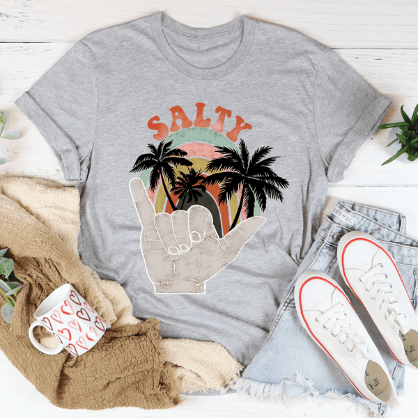 Salty Tee Athletic Heather / S Peachy Sunday T-Shirt