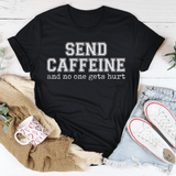 Send Caffeine Tee Black Heather / S Peachy Sunday T-Shirt