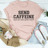 Send Caffeine Tee Heather Prism Peach / S Peachy Sunday T-Shirt