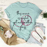 This Wine Is Awful Tee Heather Prism Dusty Blue / S Peachy Sunday T-Shirt