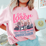 We're Making Our Way Downtown Tee Pink / S Printify T-Shirt T-Shirt