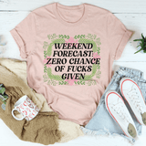 Weekend Forecast Zero Chance Tee Heather Prism Peach / S Peachy Sunday T-Shirt