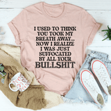 You Took My Breath Away Tee Heather Prism Peach / S Peachy Sunday T-Shirt